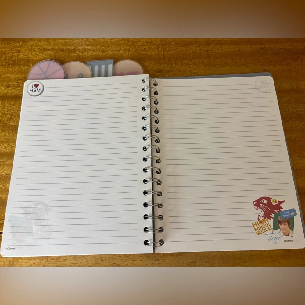 Disney Channel High School Musical Tabbed Notebook
